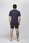 CAVERN BLUE PIMA TEE