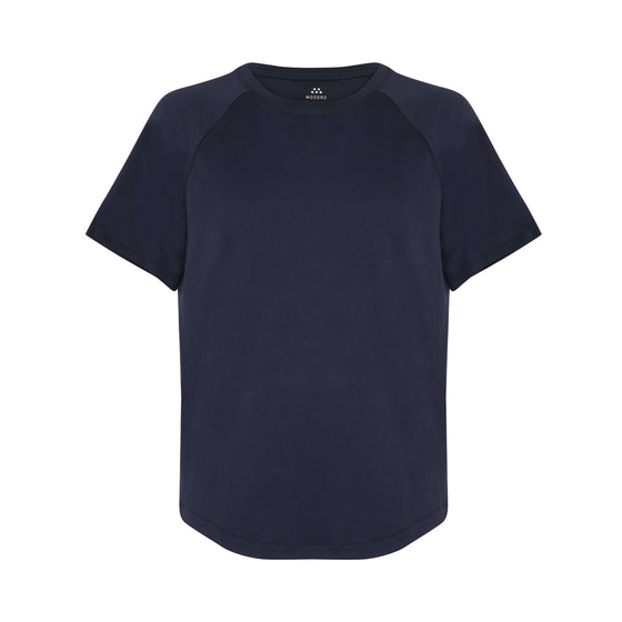 CAVERN BLUE PIMA COTTON SLEEP TEE