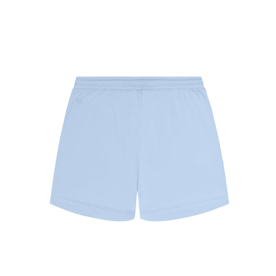 Modero solid color Pima Cotton soft pajama shorts for men , OCEAN PIMA COTTON SLEEP SHORTS, Men's sleepwear, pima cotton sleepwear, Light blue pajama shorts