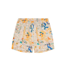 SUNNY PARACAS PIMA COTTON SLEEP SHORTS,Modero Pima Cotton soft pajama shorts for men , Men's sleepwear, pima cotton sleepwear, beige pajama shorts